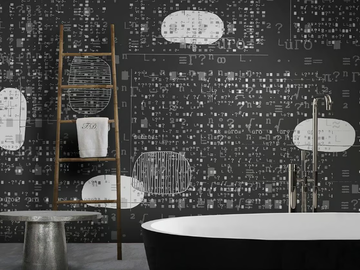 ALGORITMO - Motif glass-fibre wallpaper by N.O.W. Edizioni - view 2
